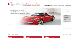Desktop Screenshot of aggettainsurance.com