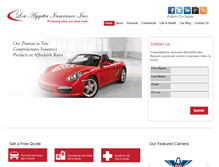 Tablet Screenshot of aggettainsurance.com
